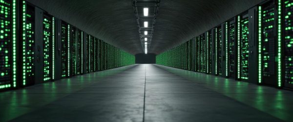 ai generated, data center, server, data, network storage, server room, network, technology, green, high-tech servers, computer, futuristic, storage, high-tech, lights